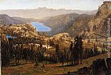 Thomas Hill Canvas Paintings - Donnner Lake